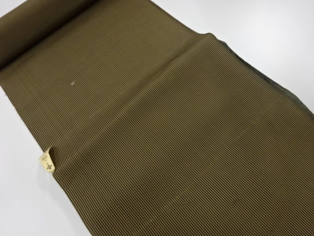 JAPANESE KIMONO / ANTIQUE BOLT FOR KIMONO / SILK / TSUMUGI